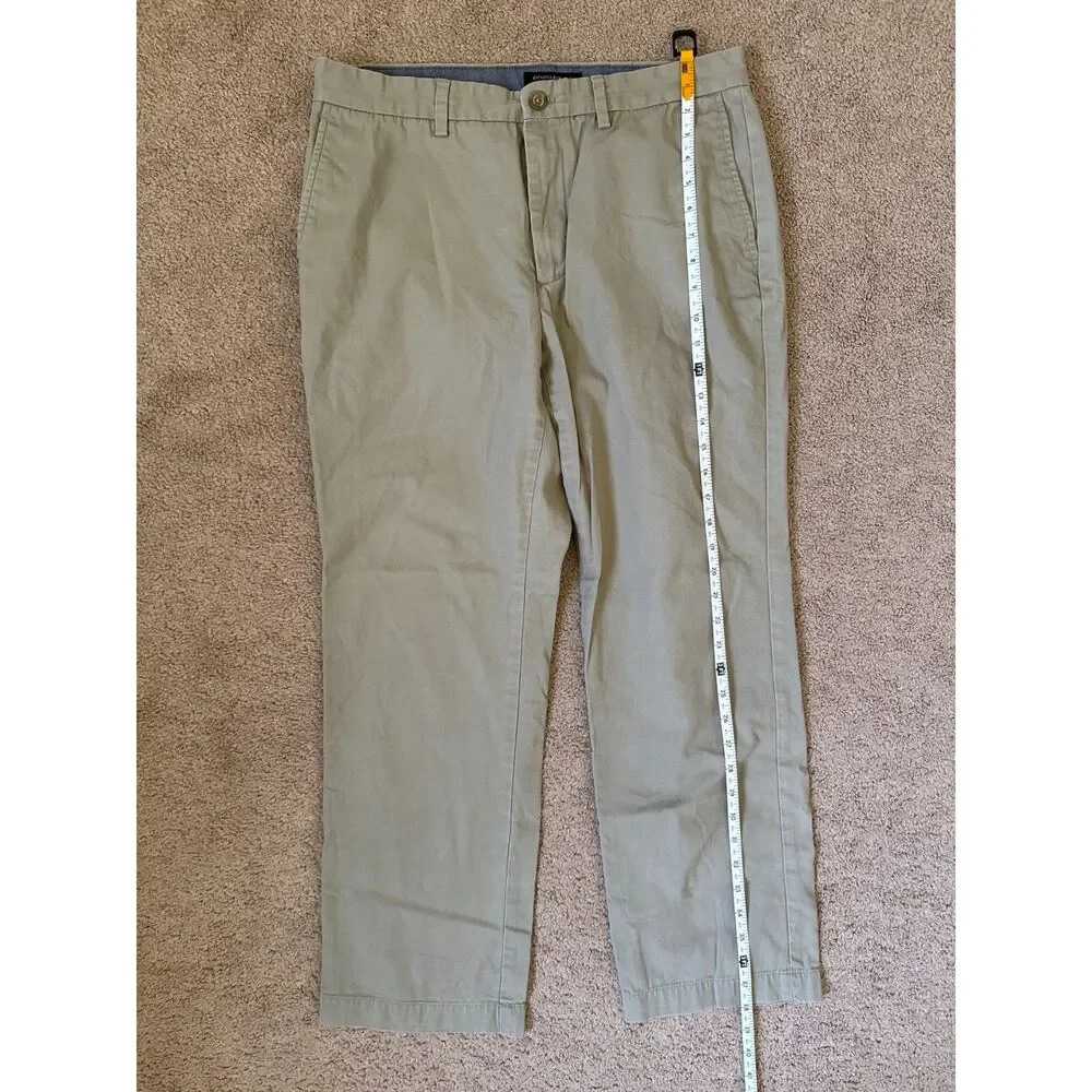 Banana Republic Emerson Men’s Chino Pants 34x30 Khaki 100% Cotton